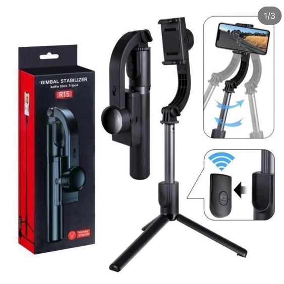 R15 3-in-1 Phone Gimbal Stabilizer