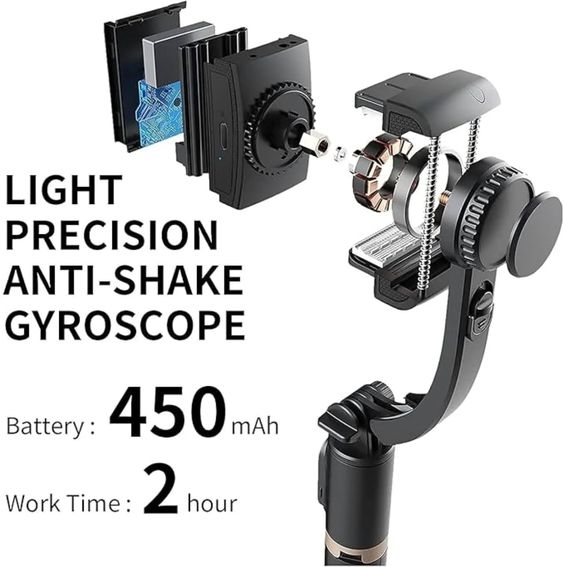 R15 3-in-1 Phone Gimbal Stabilizer