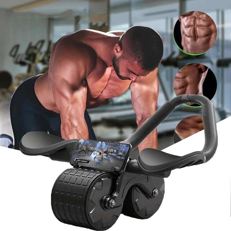 Automatic Rebound Abdominal Exercise Roller Wheel
