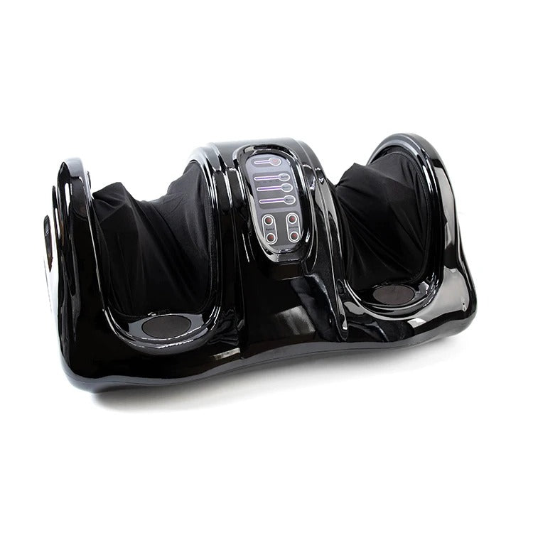 Advanced Foot and Calf Massager Machine with Heat, 3D Kneading Shiatsu Roller, Air Compression SPA, Remote Control