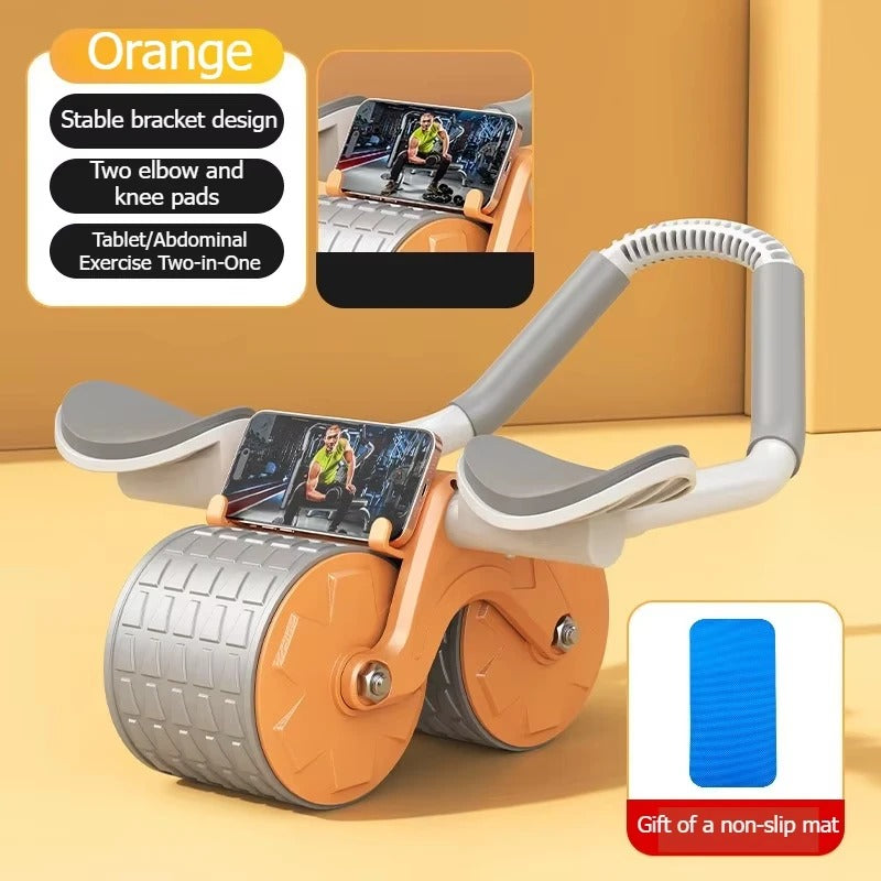 Automatic Rebound Abdominal Exercise Roller Wheel