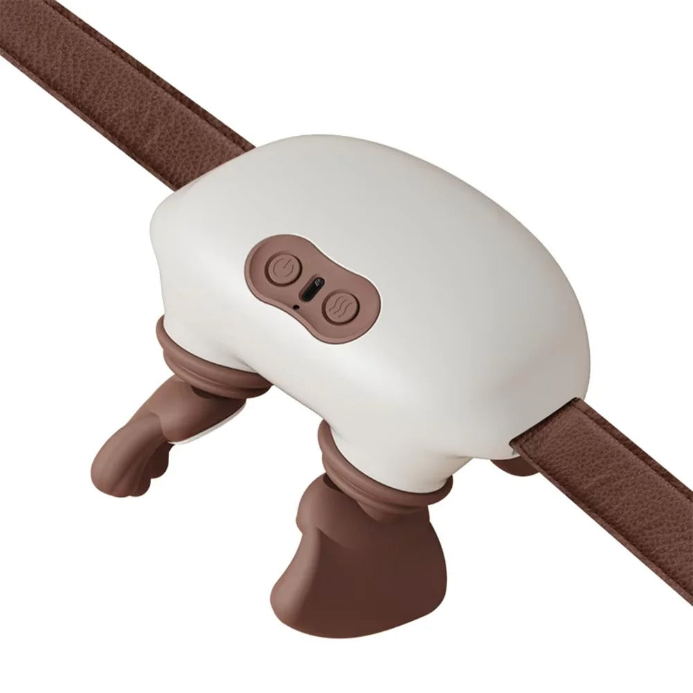 Advanced 4D Shiatsu Neck and Shoulder Massager with Heat & Finger Massage