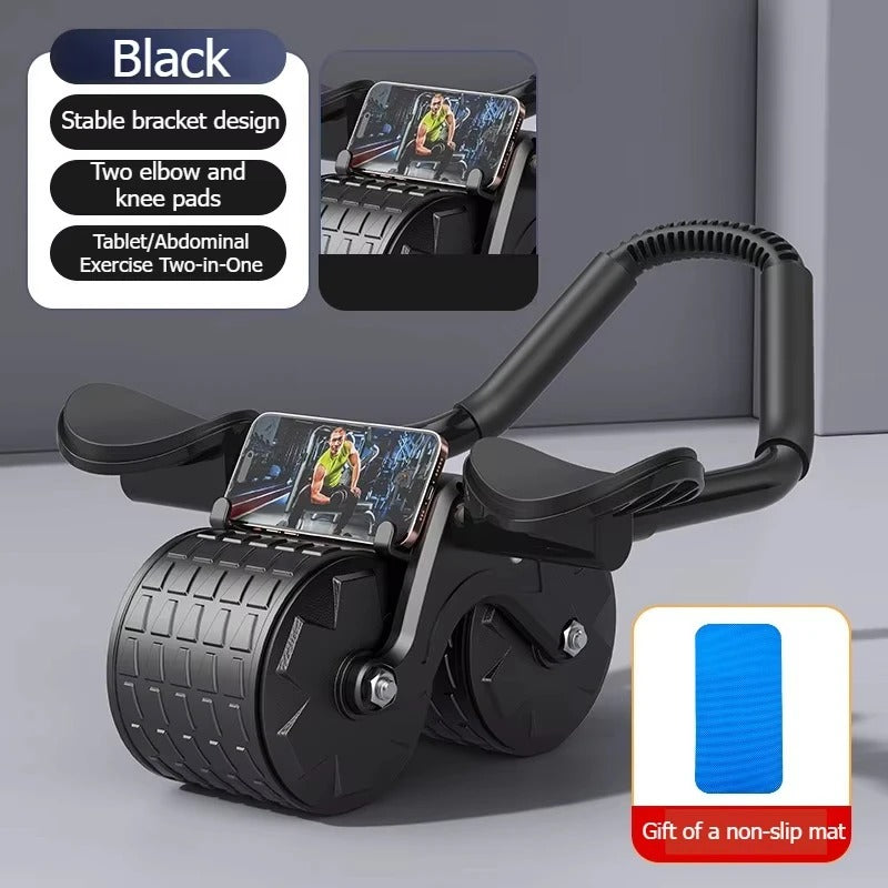 Automatic Rebound Abdominal Exercise Roller Wheel